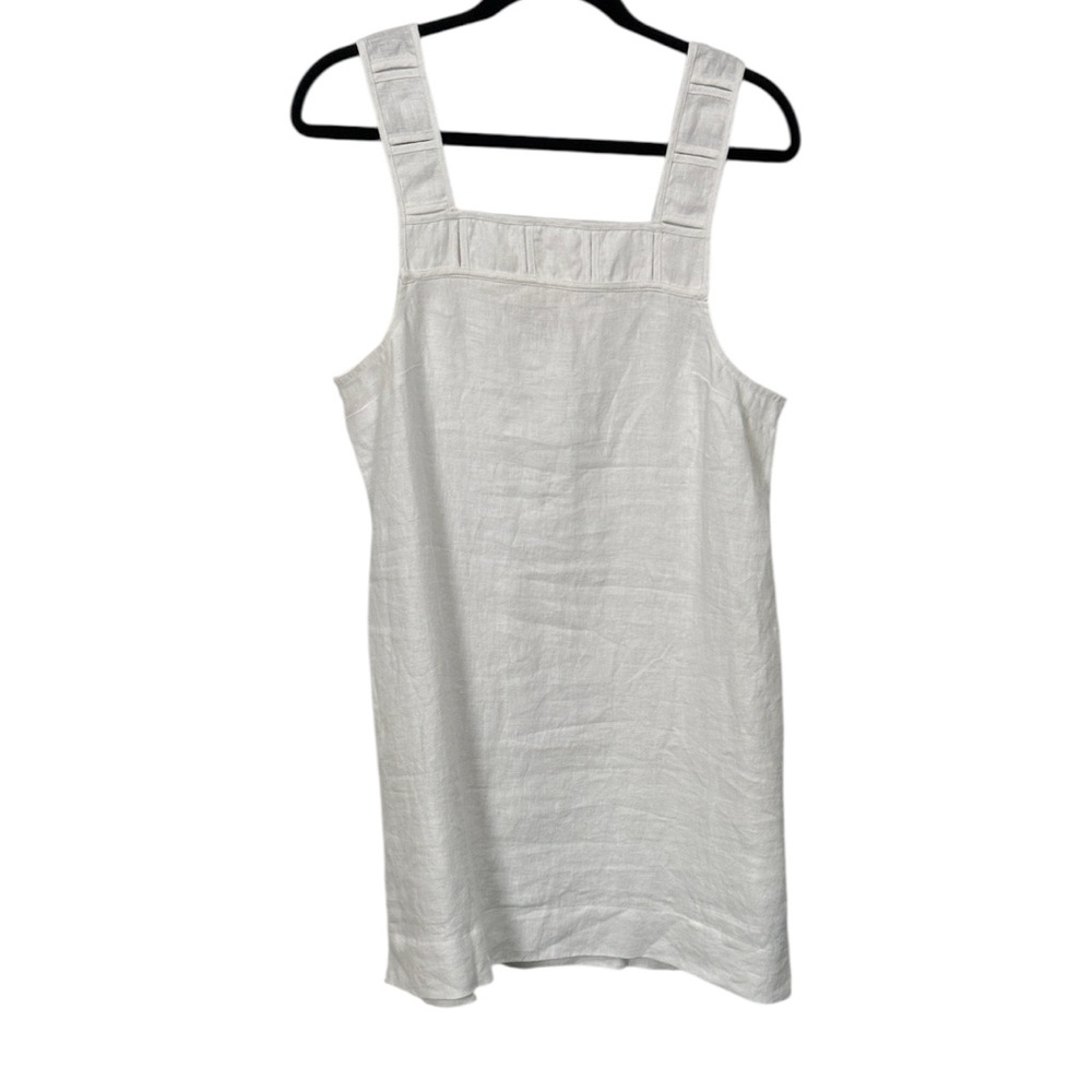 Madewell White Linen Dress